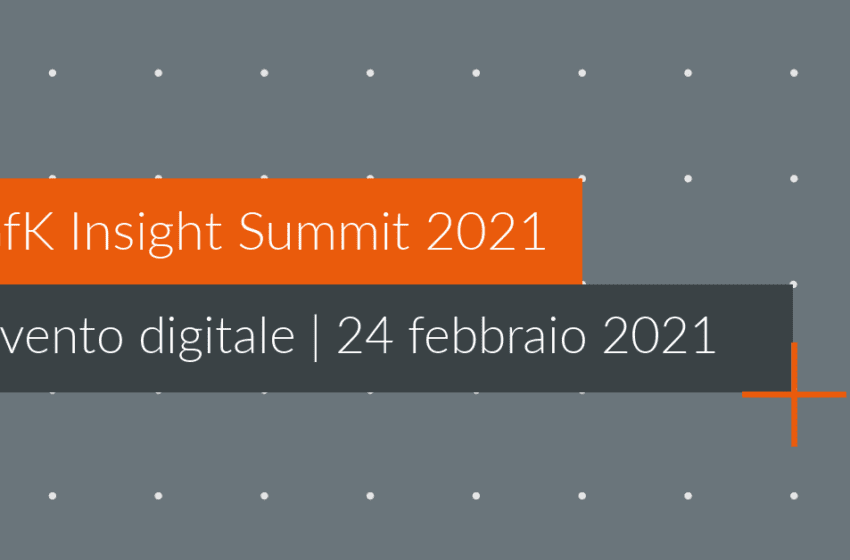  GfK Insight Summit: un evento per scoprire i trend più importanti per il 2021