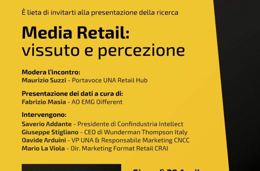  Media Retail: vissuto e percezione