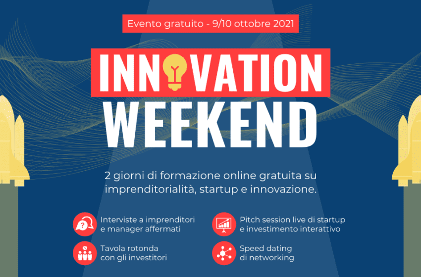  Innovation Weekend: torna l’evento gratuito di formazione sull’innovazione e sull’imprenditoria targato Startup Geeks