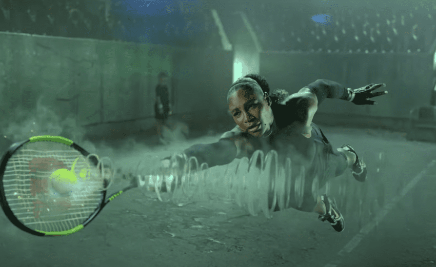  Serena Williams protagonista di Matrix nella pubblicità di DirectTV USA