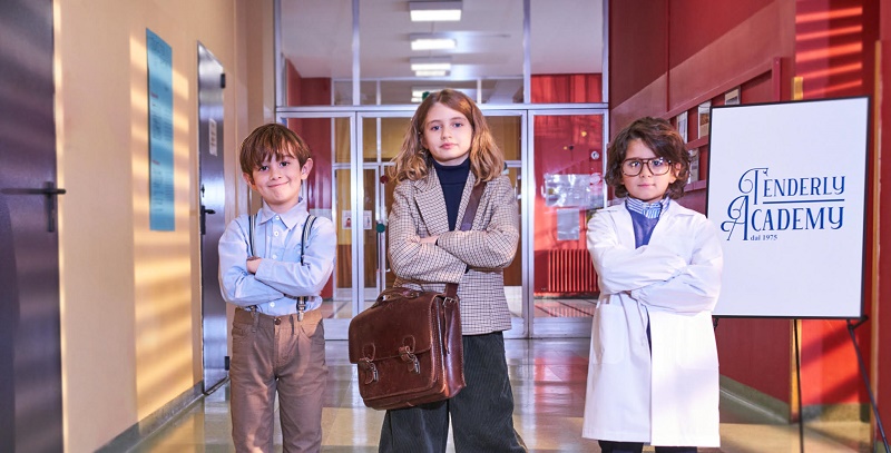  I bambini tornano in cattedra con i nuovi spot tv della Tenderly Academy