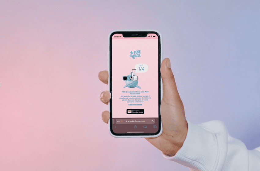  Poke House sceglie Aryel e la WebAR per inaugurare il nuovo flagship store in Romania