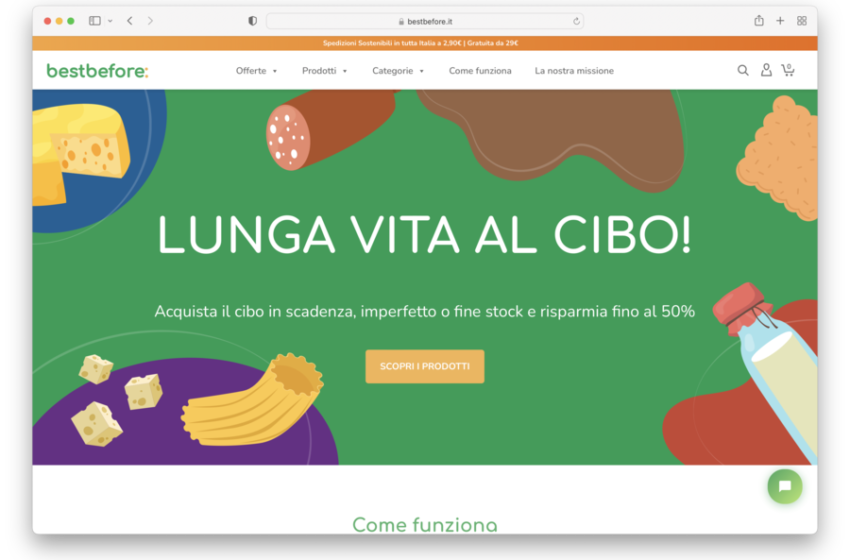  Spreco alimentare fa rima con siccità: con l’e-commerce salvacibo Bestbefore ognuno può fare la sua parte