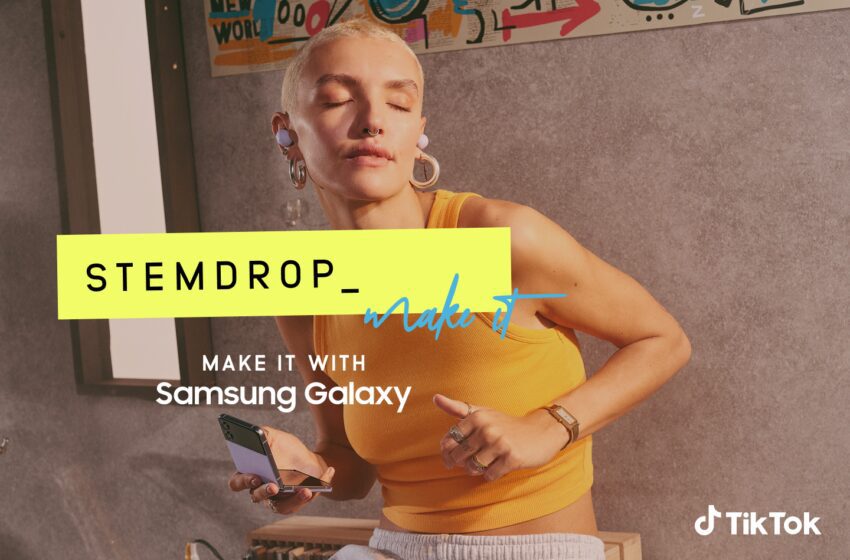  Samsung insieme a TikTok per il lancio di StemDrop, l’evoluzione della collaborazione musicale