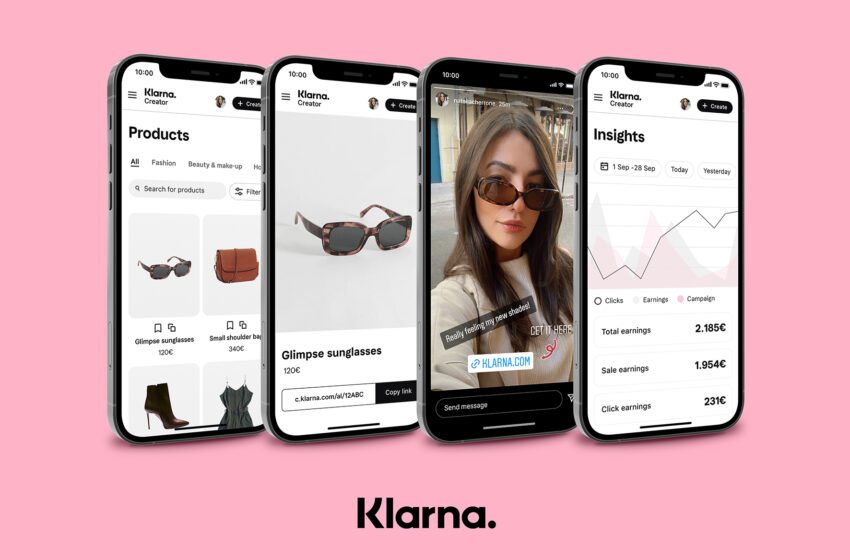  Klarna lancia una piattaforma che mette in contatto creator e brand