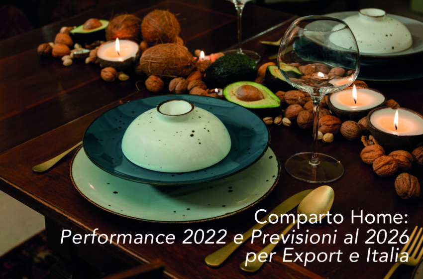  Comparto Home: performance 2022 e previsioni al 2026 per export e Italia