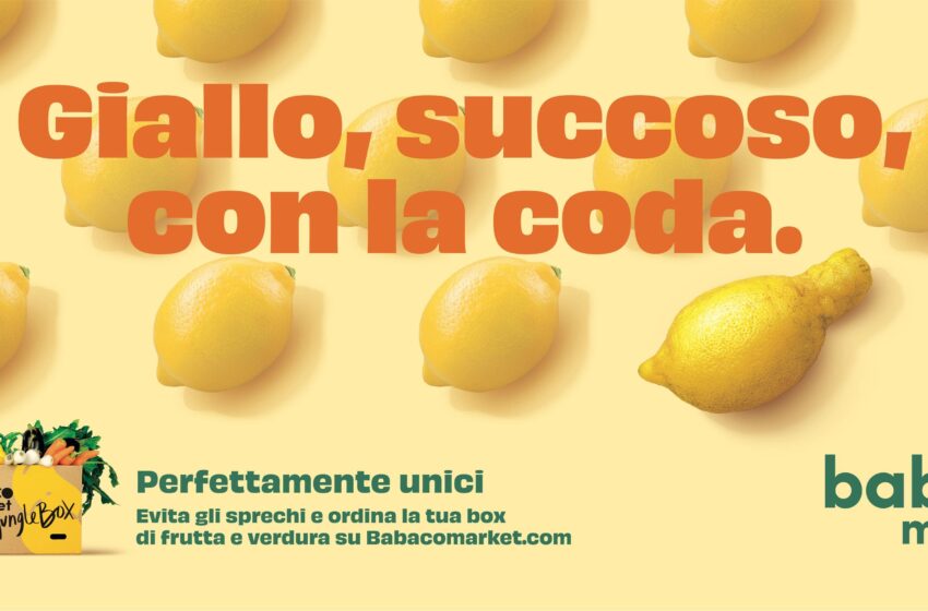  Babaco Market sceglie Dentsu Creative per la sua nuova campagna adv contro gli sprechi alimentari