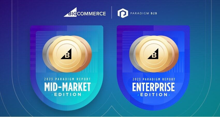  BigCommerce si aggiudica 24 medaglie su 24 nelle edizioni Midmarket ed Enterprise del report 2023 Paradigm B2B Combine