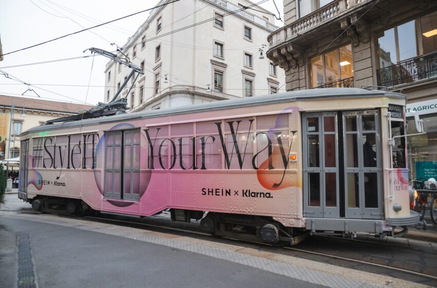  #StyleITYourWaySHEIN x Klarna presenta il tram che porta in giro la creatività