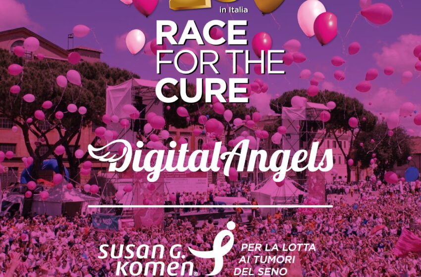  Komen Italia rinnova la collaborazione con Digital Angels per la promozione della Race for the Cure