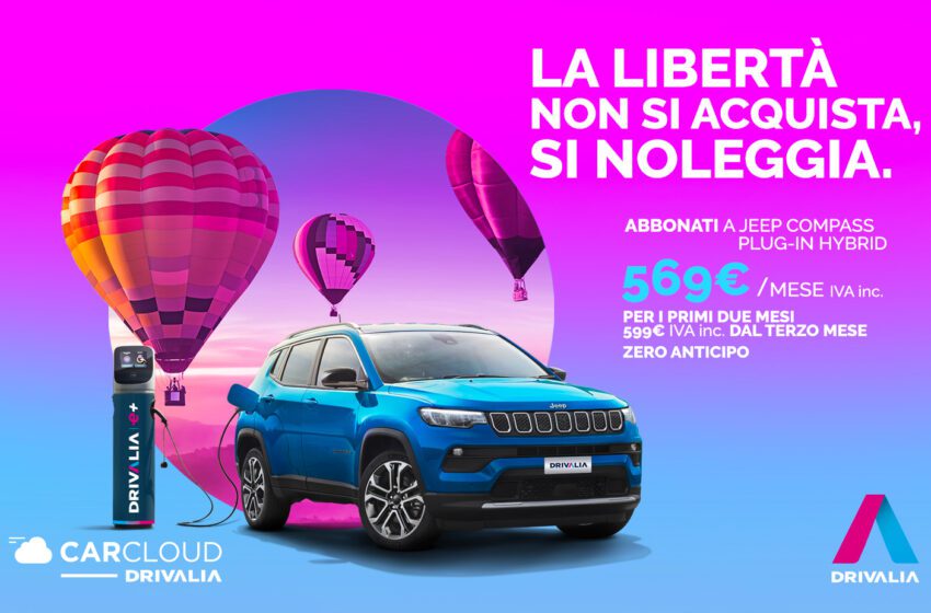  “La libertà non si acquista, si noleggia”: al via la nuova campagna di comunicazione di CarCloud